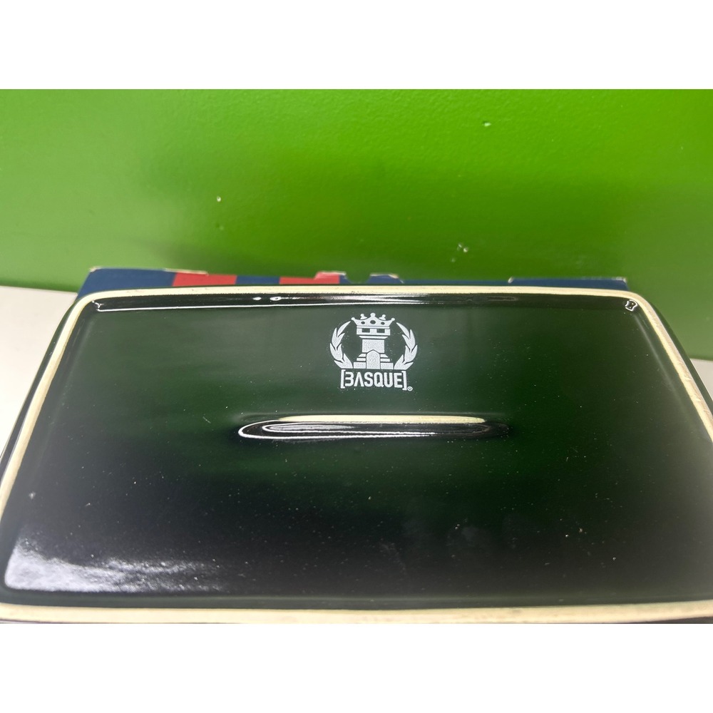 Basque Ceramique Andalusian Blue Stoneware 13 inch Rectangular Baker AB002 - Picture 8 of 8